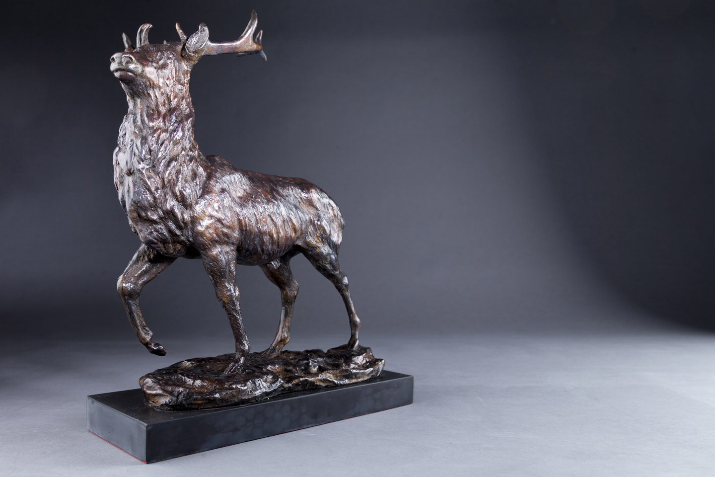 Highland Stag Sculpture by Sally Amoore